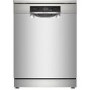 Bosch Series 8 14 Place Settings Freestanding Dishwasher - Silver