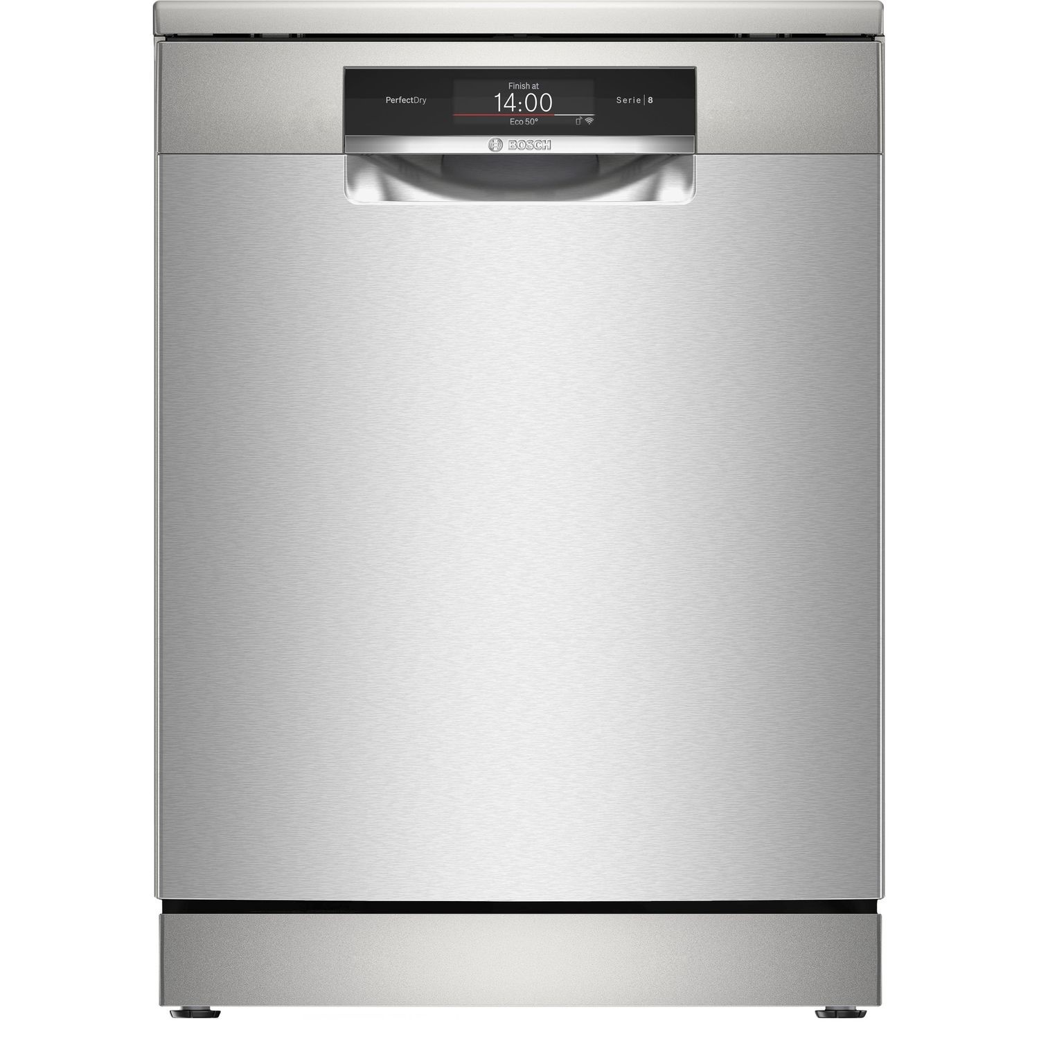 Bosch Serie 8 14 Place Settings Freestanding Dishwasher - Silver