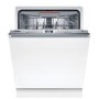 Bosch Series 4 Integrated Dishwasher - Smart Wi-Fi, C-Rated, Silver control panel