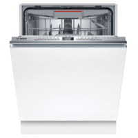 Bosch Series 4 SMV4HVX00G Integrated Dishwasher - Smart Wi-Fi D-Rated Silver control panel