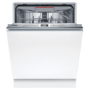 Bosch Series 4 SMV4HVX00G Integrated Dishwasher - Smart Wi-Fi D-Rated Silver control panel