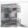 Bosch Series 4 SMV4HVX00G Integrated Dishwasher - Smart Wi-Fi D-Rated Silver control panel