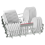 Bosch Series 4 SMV4HVX00G Integrated Dishwasher - Smart Wi-Fi D-Rated Silver control panel