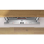 Bosch Series 4 SMV4HVX00G Integrated Dishwasher - Smart Wi-Fi D-Rated Silver control panel