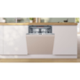 Bosch Series 4 SMV4HVX00G Integrated Dishwasher - Smart Wi-Fi D-Rated Silver control panel