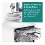 Bosch Series 6 Integrated Dishwasher - Smart Wi-Fi, B-Rated, Silver control panel