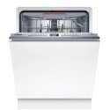SMV6ZCX10G Bosch Series 6 Integrated Dishwasher - Smart Wi-Fi, B-Rated, Silver control panel