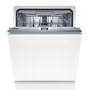 Bosch Series 6 Integrated Dishwasher - Smart Wi-Fi, B-Rated, Silver control panel