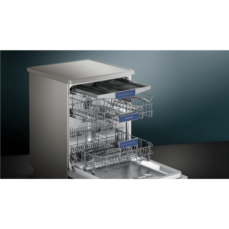 Siemens Freestanding 14 Dishwasher - Silver