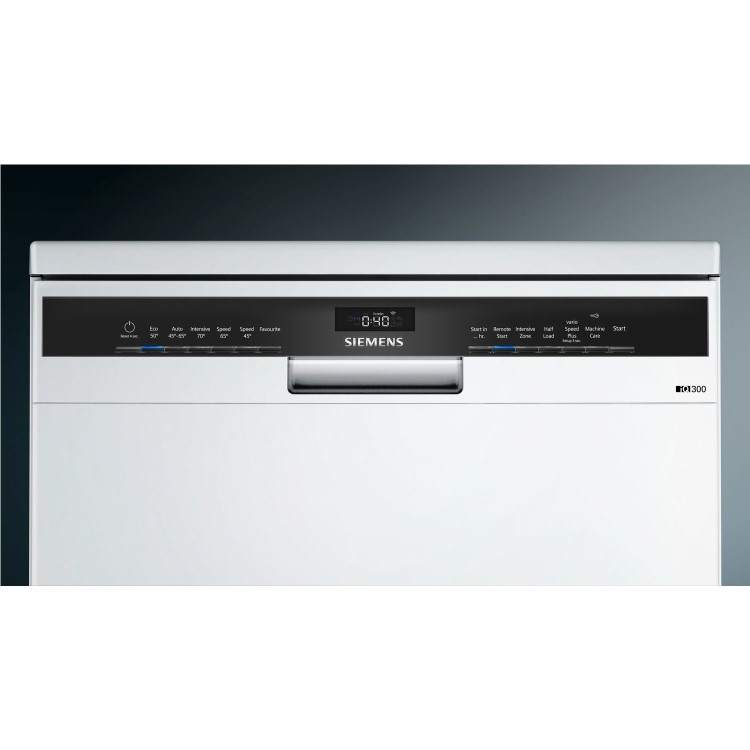 Siemens iQ300 Freestanding Dishwasher - Smart Wi-Fi, D-Rated, White