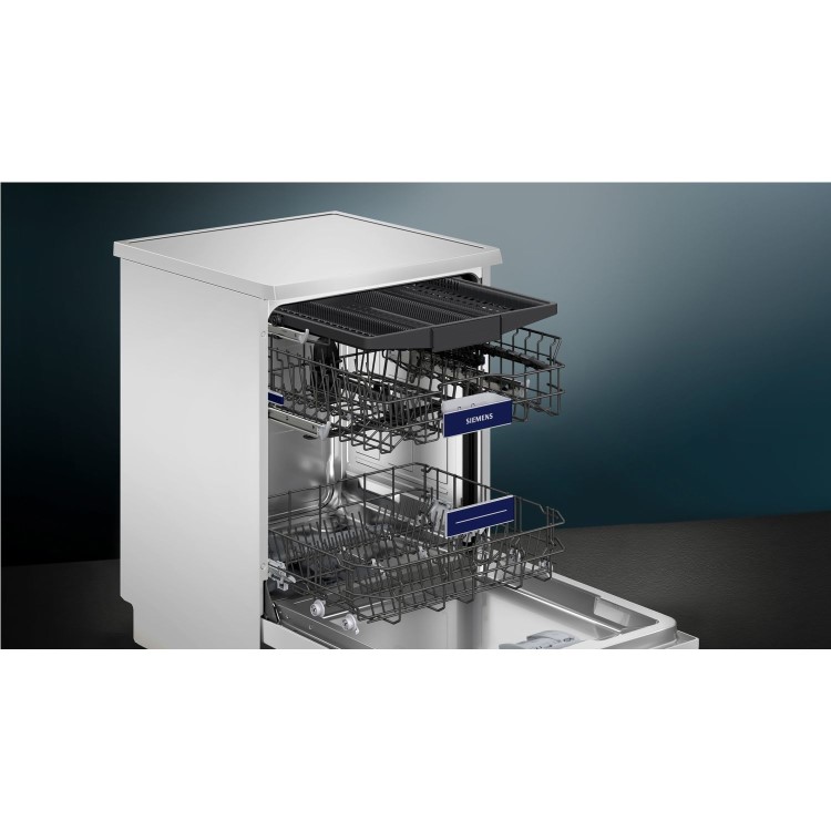 Siemens iQ300 Freestanding Dishwasher - Smart Wi-Fi, D-Rated, White