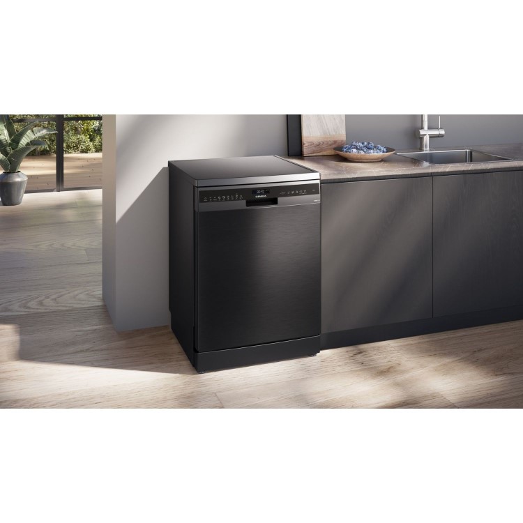 Siemens iQ500 Freestanding Dishwasher - Smart Wi-Fi, A-Rated, Black
