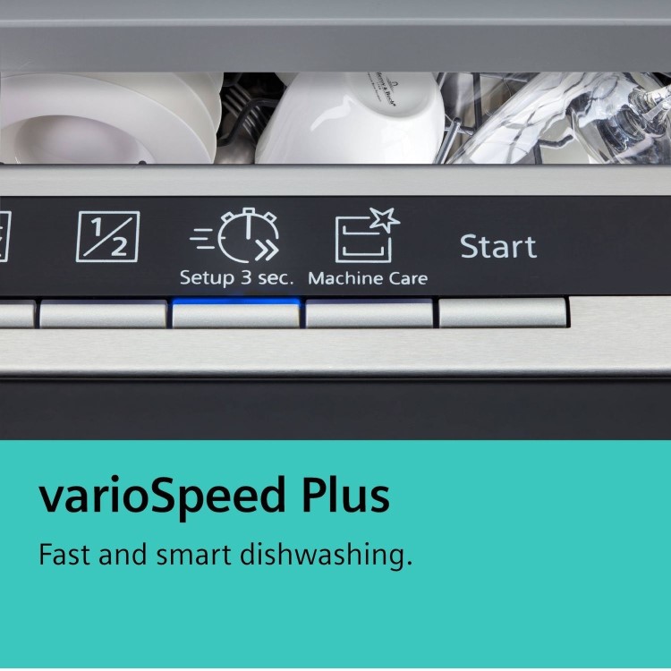 Siemens iQ500 Freestanding Dishwasher - Smart Wi-Fi, A-Rated, Black