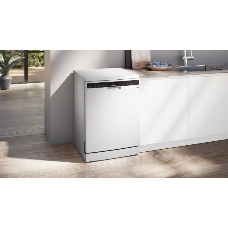 Siemens iQ500 Freestanding Dishwasher - Smart Wi-Fi, A-Rated, White