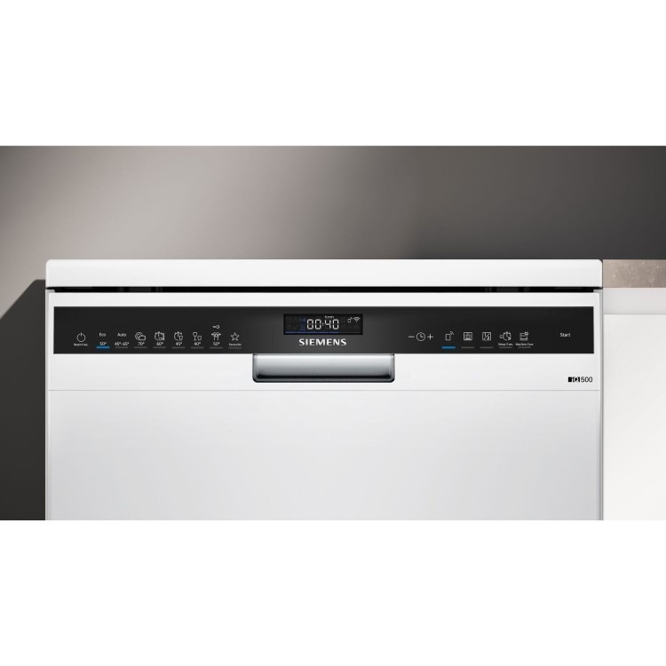 Siemens iQ500 Freestanding Dishwasher - Smart Wi-Fi, A-Rated, White