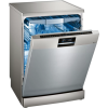 Siemens SN278I36UE iQ700 13 Place Freestanding Dishwasher With Cutlery Tray - Silver Inox