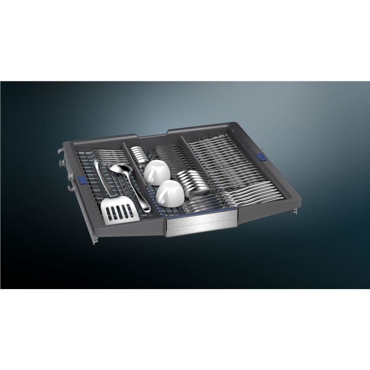 Refurbished Siemens iQ700 SN27YI01CE 14 Place Freestanding Dishwasher Silver