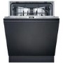 Siemens iQ300 Integrated Dishwasher - Smart, C-rated, Silver control panel
