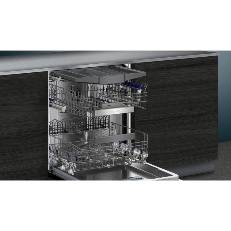 Siemens iQ500 Integrated Dishwasher - Smart Wi-Fi A-Rated Black control panel