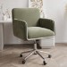 Sage Green Velvet Office Chair - Sonny 