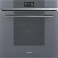 Smeg Linea Speedwave Built In Combination Microwave Oven - Silver