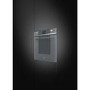 Smeg Linea Speedwave Built In Combination Microwave Oven - Silver