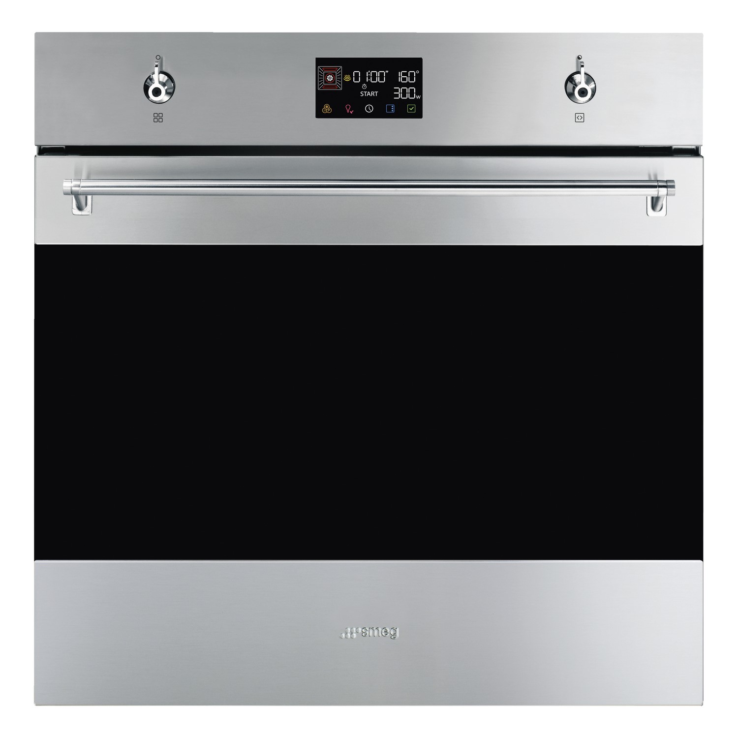 Smeg 68 Litre 900W Combination Microwave - Stainless Steel