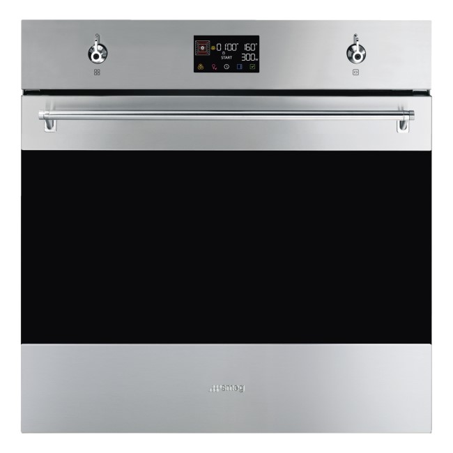 Smeg Built In Single Oven with Microwave Function - Stainless Steel