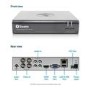 Swann 4 Channel HD 1080p Digital Video Recorder with 1TB Hard Drive & Google Assistant