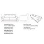 Light Grey Sofa Bed - Double - Archer