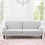 Light Grey Double Sofa Bed- 3 Seater - Amelia
