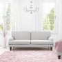 Light Grey Double Sofa Bed- 3 Seater - Amelia