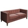 Velvet Button Sofa in Blush Pink - Bailey