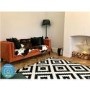 Orange Velvet Buttoned Back 3 Seater Sofa - Bailey