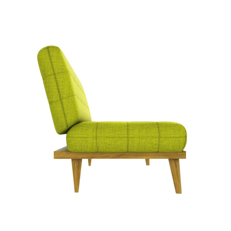 Nova Lime Green Multifunctional Sofa Bed with Click-Clack Mechanism