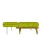 Nova Lime Green Multifunctional Sofa Bed with Click-Clack Mechanism