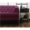 Inez Purple Chesterfield Sofa - 3 Seater