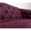 Inez Purple Chesterfield Sofa - 3 Seater