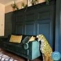 Green Velvet 3 Seater Sofa - Elba
