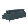 Blue Velvet 3 Seater Sofa - Payton