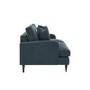 Blue Velvet 2 Seater Sofa - Payton