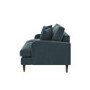 Blue Velvet 2 Seater Sofa - Payton