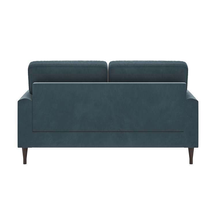 Blue Velvet 2 Seater Sofa - Payton