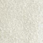 Cream Boucle Fabric 3 Seater Curved Tub Sofa - Monroe