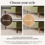 Orange Velvet 3 Seater Sofa - Payton