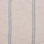 Cream Chenille Blue Striped Love Seat – Payton 