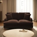 SOF245 Brown Chenille 2 Seater Sofa - Payton