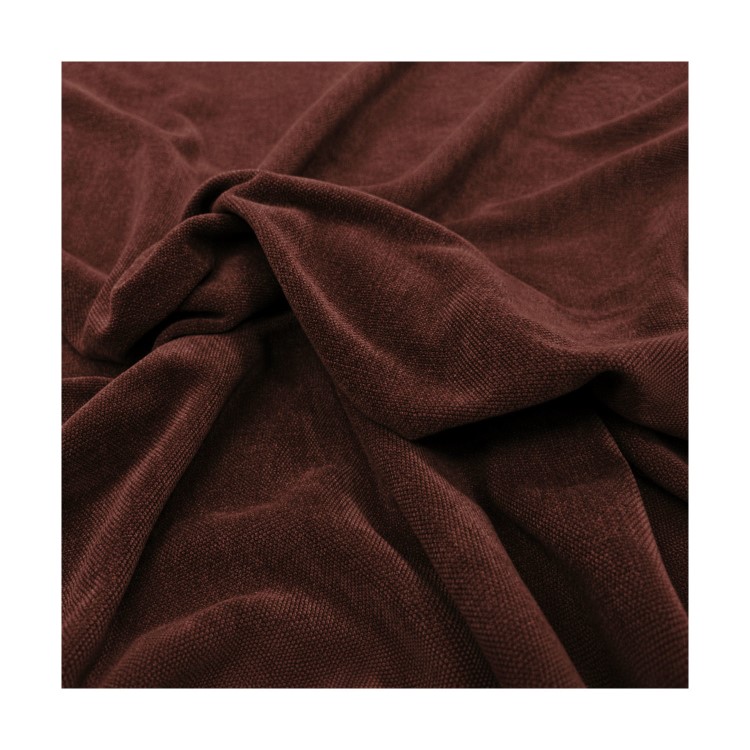 Merlot Red Chenille Armchair - Payton