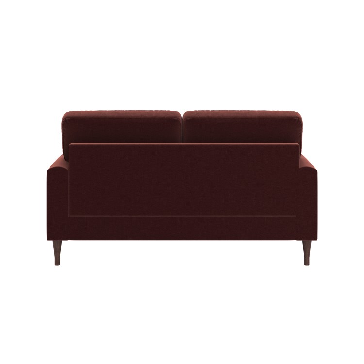 Merlot Red Chenille 2 Seater Sofa - Payton