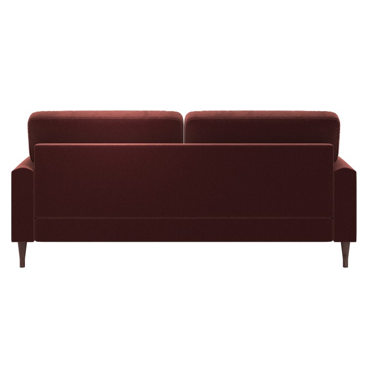 Merlot Red Chenille 3 Seater Sofa - Payton